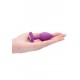 Plug Juwel Anal Silikon Heart Violet 6 x 2.8 cm