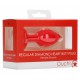 Plug Bijou Anal Silicone Cuore Rosso 6 x 2,8 cm