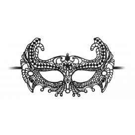 Empress Lace Mask Black