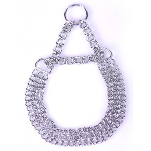 Kiotos Necklace 3 Chains in Metal