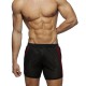 Rocky Long Shorts Black and Red