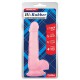 Dildo Rosa Hi-Rubber 14 x 3,6 cm