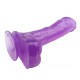 Dildo Hi-Rubber viola 15 x 4 cm