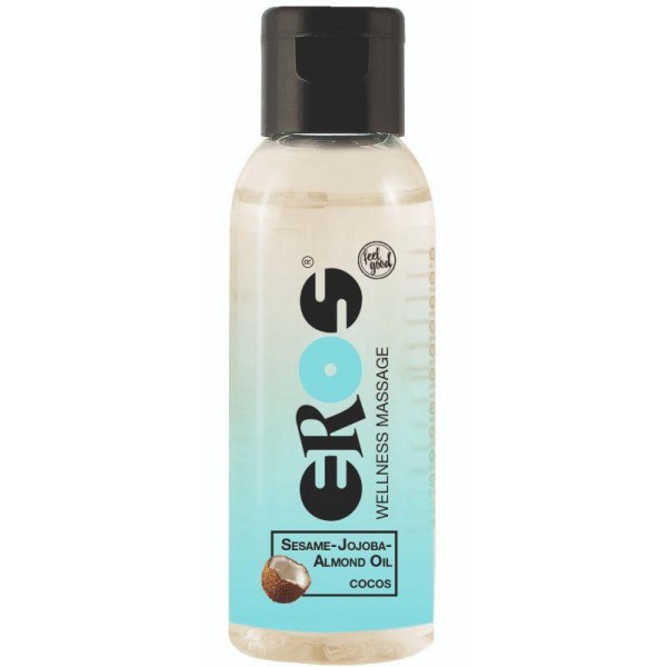 Óleo de Massagem Eros Wellnes Cocos - 50 ml