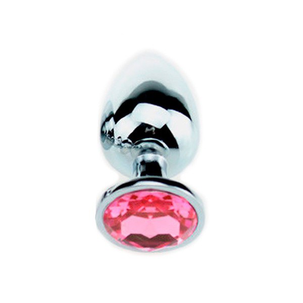 Pink Strass Jewelry Plug - MEDIUM 7 x 3.4cm