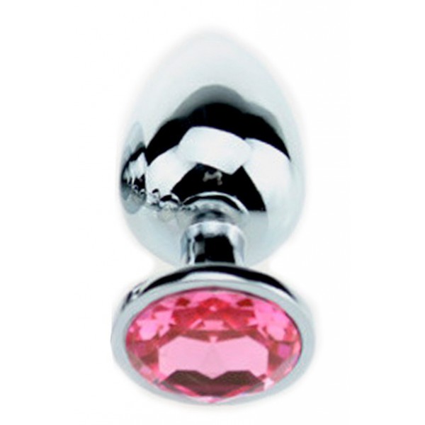 Roze Strass Juwelensteker - GROOT 8 x 4cm