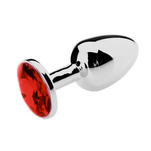 Spolly Medium Jewelry Plug - Red 7 x 3.4cm