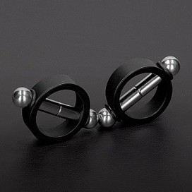 Triune Pinzas magnéticas para pezones Pincher Negro