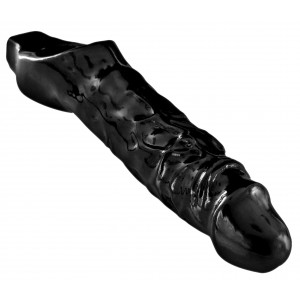 Master Series Mamba Cock Sheath Schwarz 16.5 x 4.5 cm