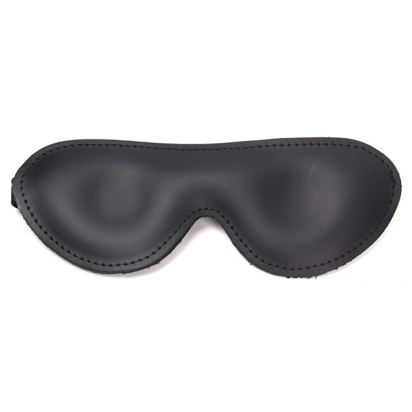 Leather Mask Deluxe black