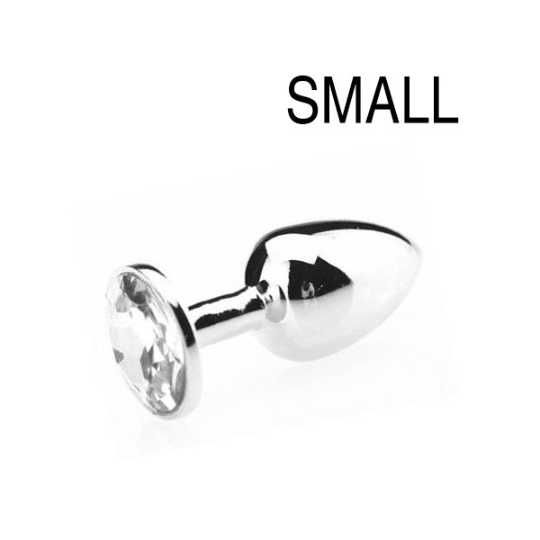 Plug de Jóias com Diamante Fino 6,5 x 2,7 cm Pequeno