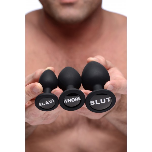 Dirty Words 3 plugs kit