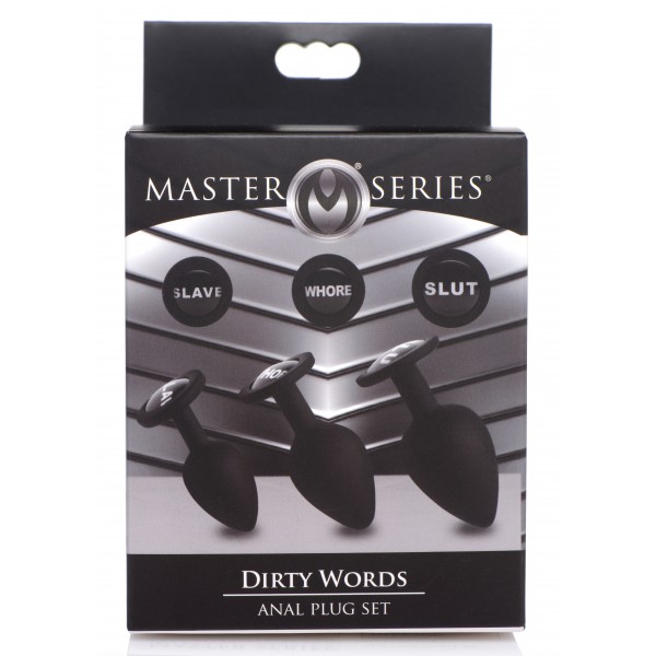 Dirty Words 3 plugs kit