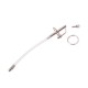 Tige d'urètre percée et flexible CATHETER 19cm | Diamètre 7mm