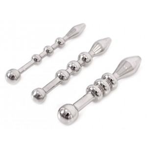 Kiotos Set of 3 Urethral Beads 5.5cm | 6 to 10mm