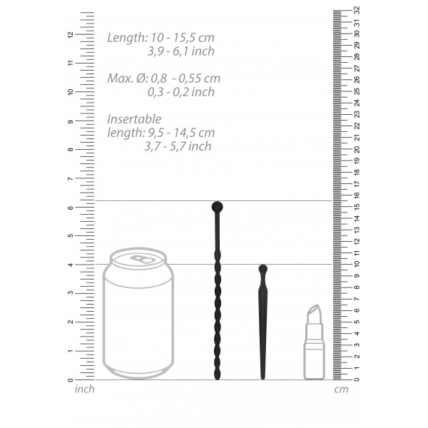 Kit di tappi per uretra per principianti 2 pezzi