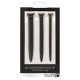 Pack of 3 Rugged Urethra Rods 14.5cm - Diameters from 9 to 16mm