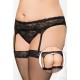 Suspender belt MARZIA - Black