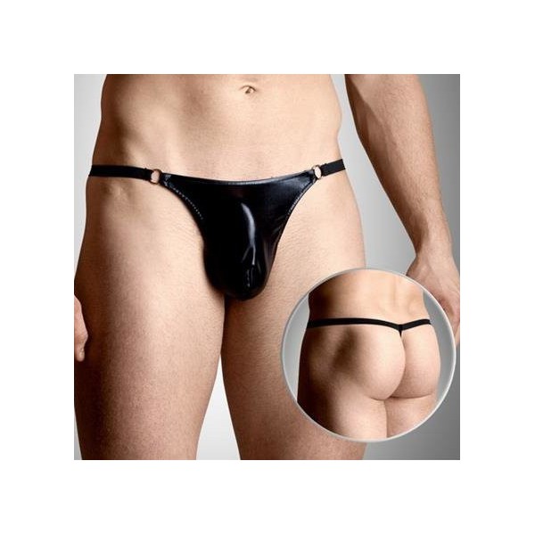 Mens thongs 4487 - black SL