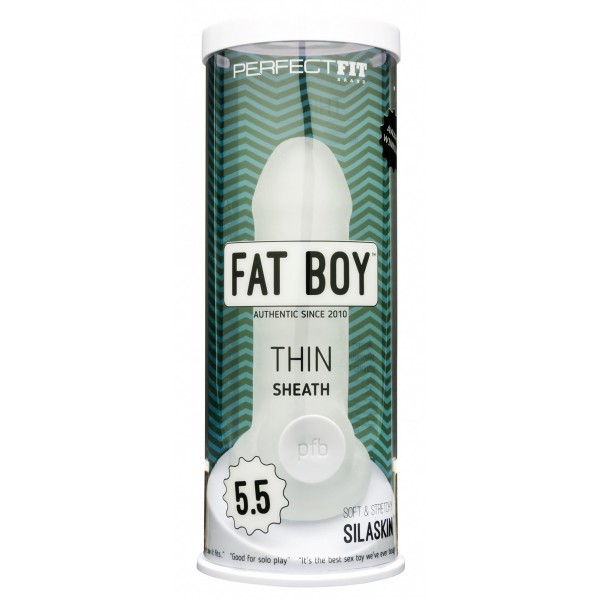 Manga fina para pénis Fat Boy 14cm