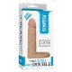 Double Dildo Cockring - 12.5 x 2.9 cm Flesh