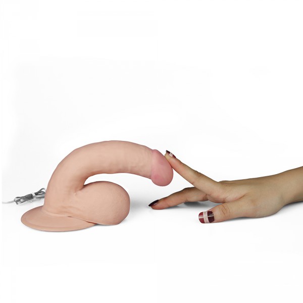 Ultra Soft Vibrierender Dildo 14 x 4 cm