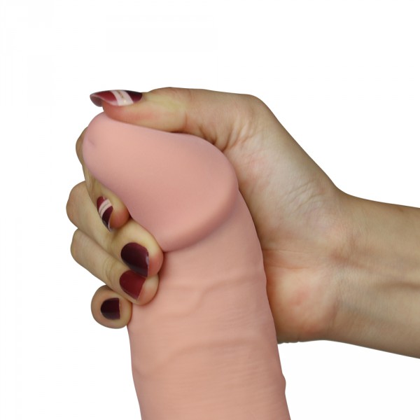 Dildo vibrante Ultra Soft 17 x 4,5 cm