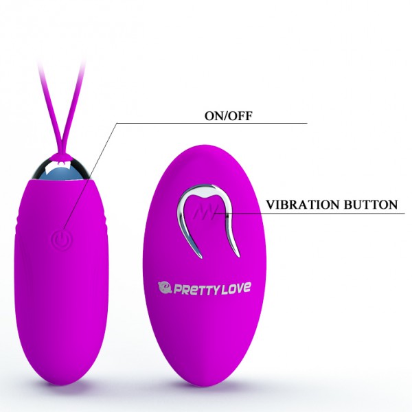 Wireless vibrating egg Jenny- 7 x 2.8 cm