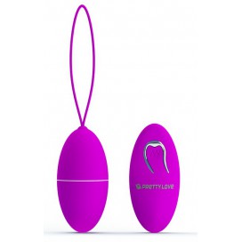 Joanne Purple Ovo Vibratório Sem Fio - 7 x 3,5 cm