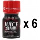 JUICE ZERO Zwart Label 10ml x6