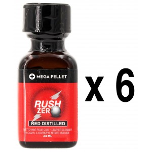 BGP Leather Cleaner  RUSH ZERO Rosso Distillato 24mL x6