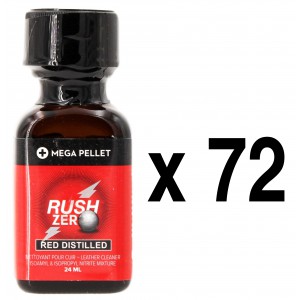 BGP Leather Cleaner  RUSH ZERO Rojo Destilado 24mL x72