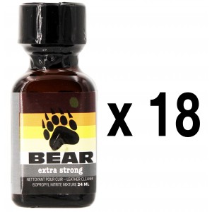 BGP Leather Cleaner Popper BEAR 24mL x18