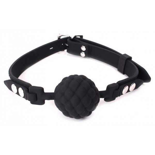 PineCone Silicone Ball Gag Nero