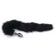 Fox Tail Plug 6 x 2.7 cm Black