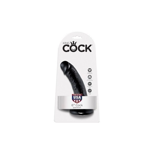 King Cock 15 x 4.5 cm Schwarz