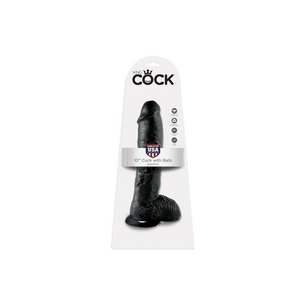 Dildo King Cock XXL 20 x 5,4 cm Preto