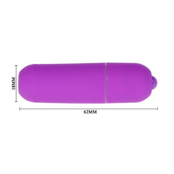 Mini Vibro 10 Funktionen 6cm Violett