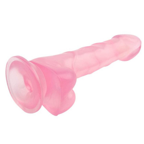 Pink Hi-Rubber Dildo 14 x 3.6 cm