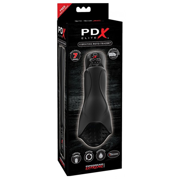 PDX ELITE Vibrating Roto-Teazer