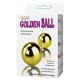 Gold Vibrating Anal Balls 3.5 cm