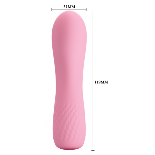 Vibro Alice Curve 12 x 3 cm Pink