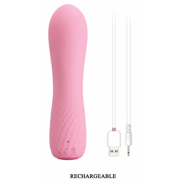 Curva Vibro Alice 12 x 3 cm Rosa