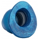 PiG-HOLE Platino Tunnel Plug Blu 13 x 9 cm