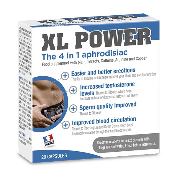 Estimulante de la erección XL Power 20 cápsulas