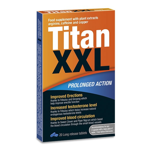 Titan XXL Stimulant 20 cápsulas