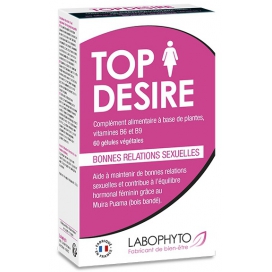 LaboPhyto TopDesire aphrodisiaque 60 gélules