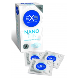 EXS Nano Thin Condoms x12