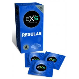 EXS Standard Regular Condoms x12