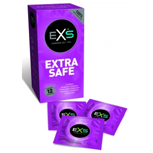 EXS Préservatifs Epais EXTRA SAFE x12